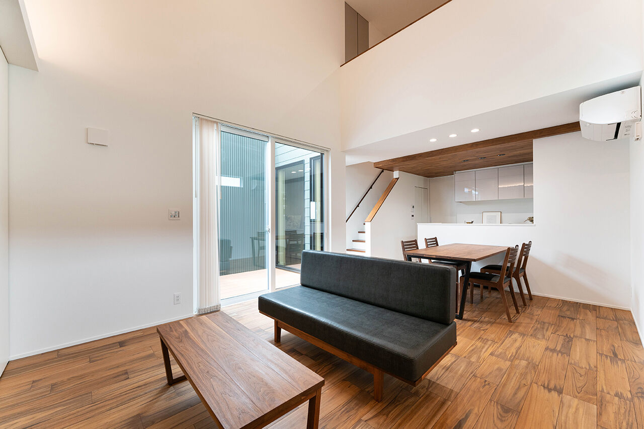 DETAIL HOME（ディテールホーム） 【平屋1LDK＋ロフト】狭小地で叶えた中庭のある家の建築実例画像3