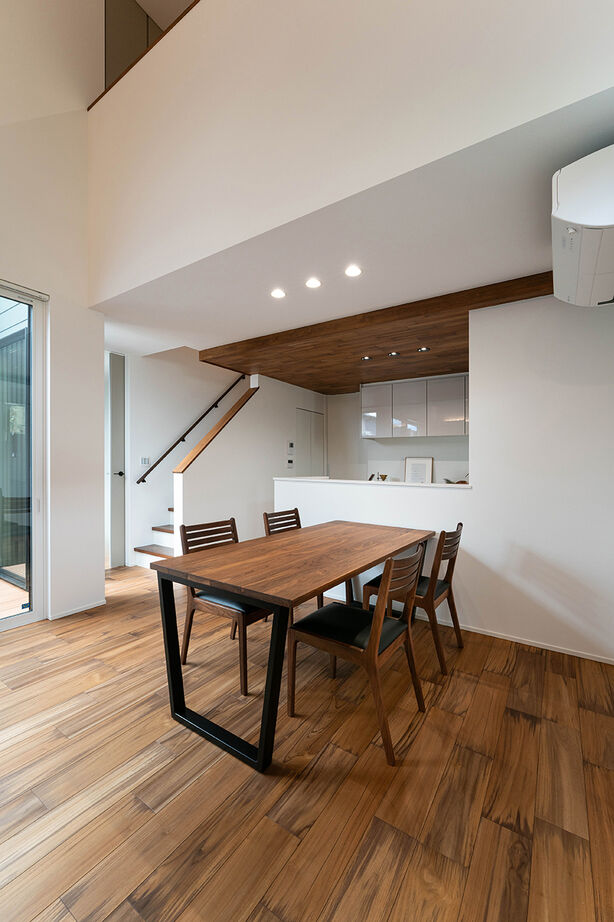 DETAIL HOME（ディテールホーム） 【平屋1LDK＋ロフト】狭小地で叶えた中庭のある家の建築実例画像5