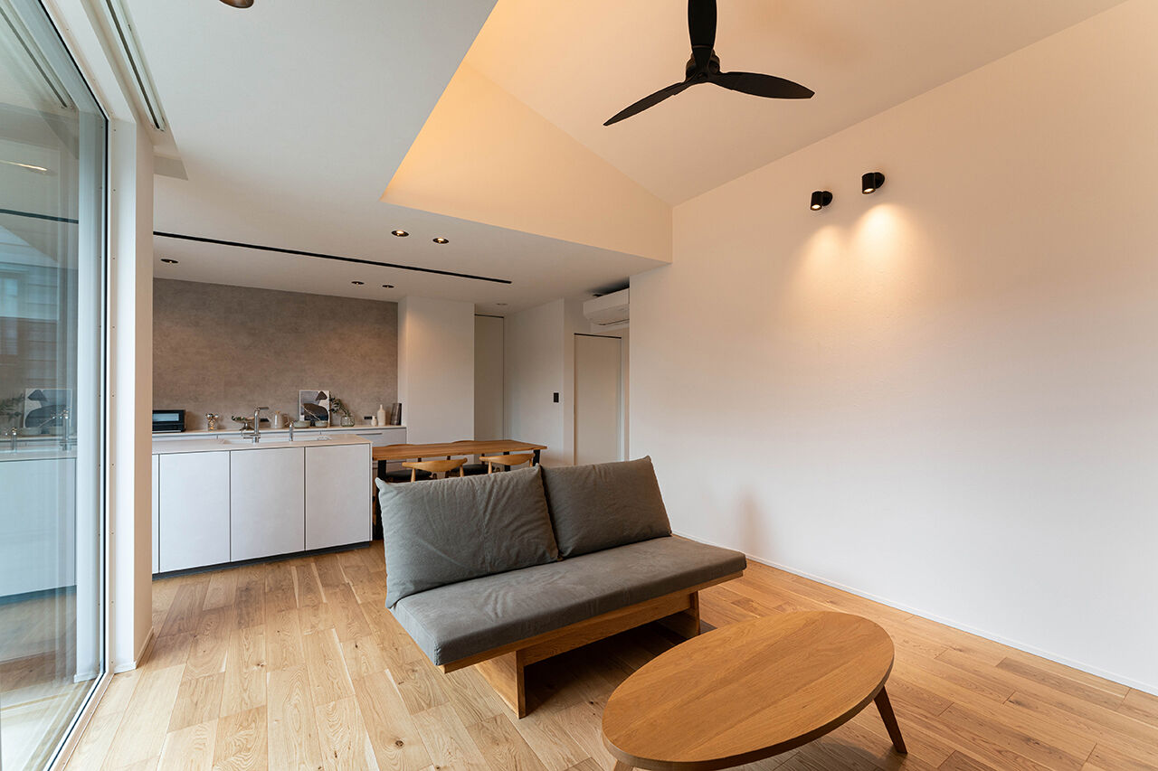 DETAIL HOME（ディテールホーム） 【28坪／平屋】プライバシーを確保した中庭のある家の建築実例画像2