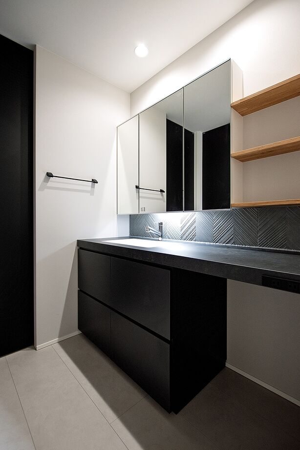 DETAIL HOME（ディテールホーム） 【家事ラク】勾配天井の大空間LDKと庭を繋ぐくつろぎの家の建築実例画像7