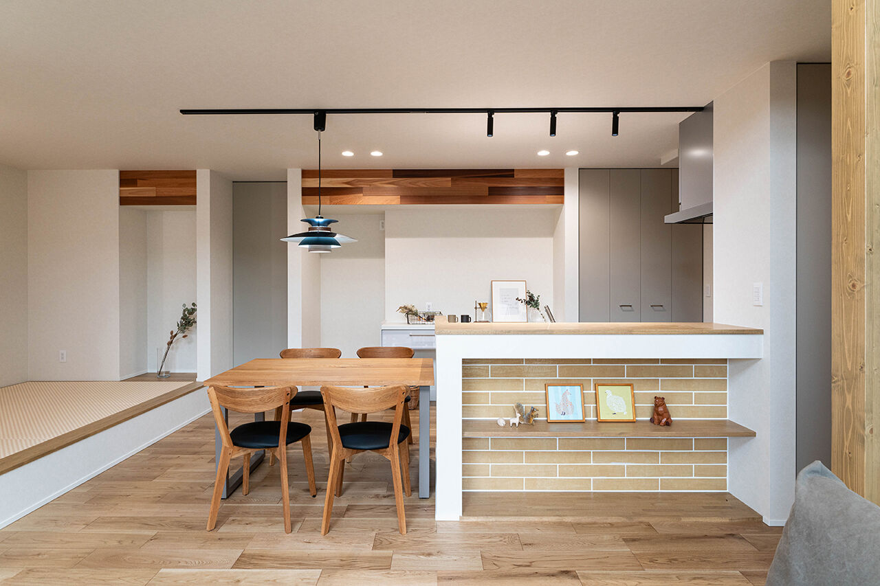 DETAIL HOME（ディテールホーム） 【29坪／平屋】“ぐるっと回れる“家事楽動線で子育てを楽しむ平屋生活の建築実例画像6