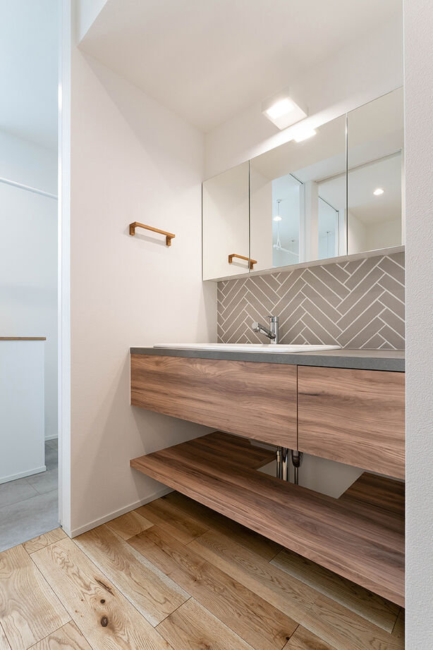 DETAIL HOME（ディテールホーム） 心地よい光が入るタイルテラスを囲む、ダウンフロアリビングの家の建築実例画像8