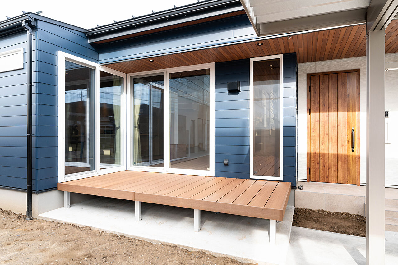 DETAIL HOME（ディテールホーム） 【平屋】OUTDOOR好きのためのガレージハウスの建築実例画像2