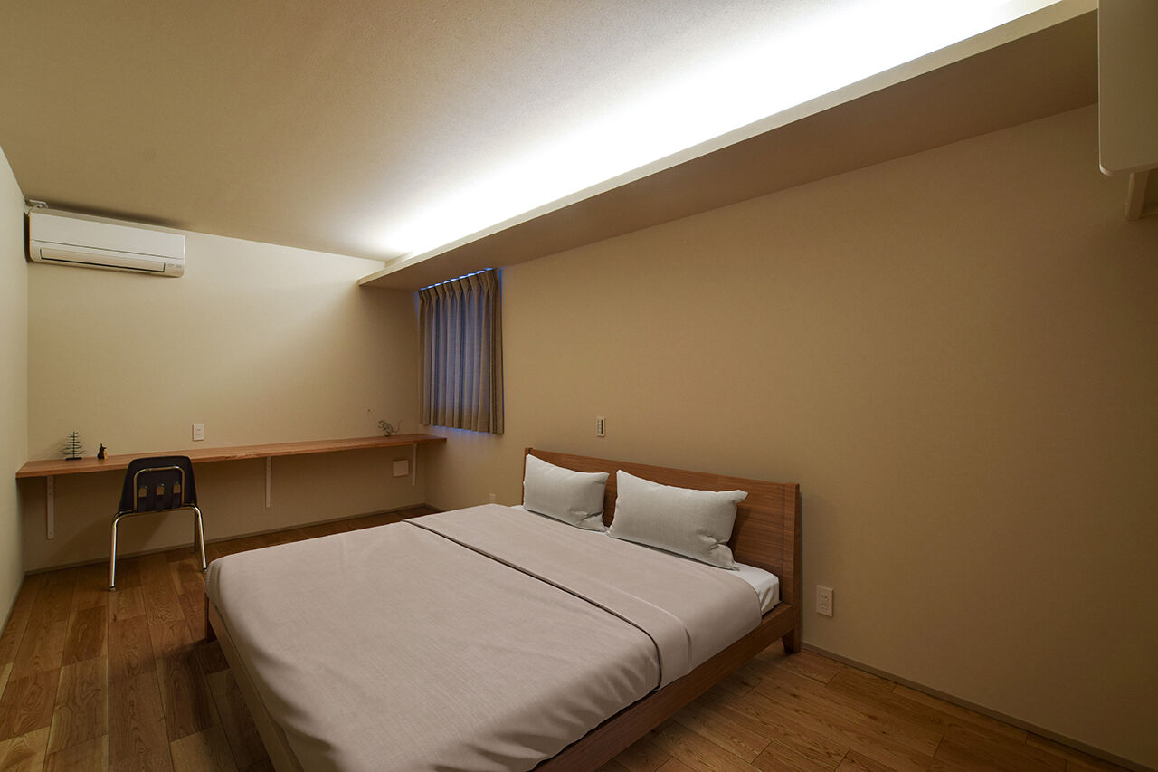 DETAIL HOME（ディテールホーム） 田園風景を望む、スキップフロアのスタディーコーナーのある家の建築実例画像10