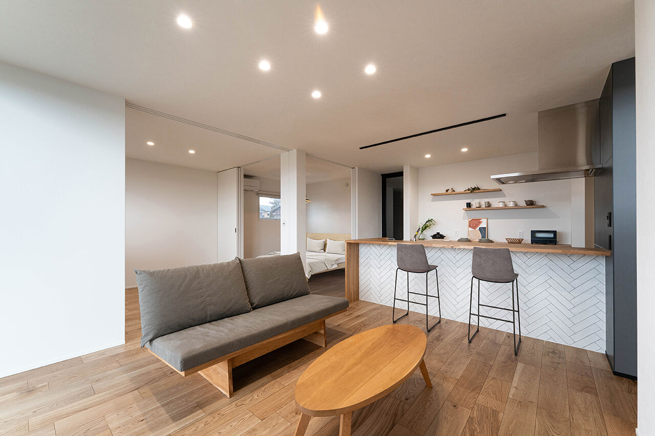 DETAIL HOME（ディテールホーム） 【平屋2LDK／23坪】愛犬と共に快適に暮らせるドッグランハウスの建築実例画像2