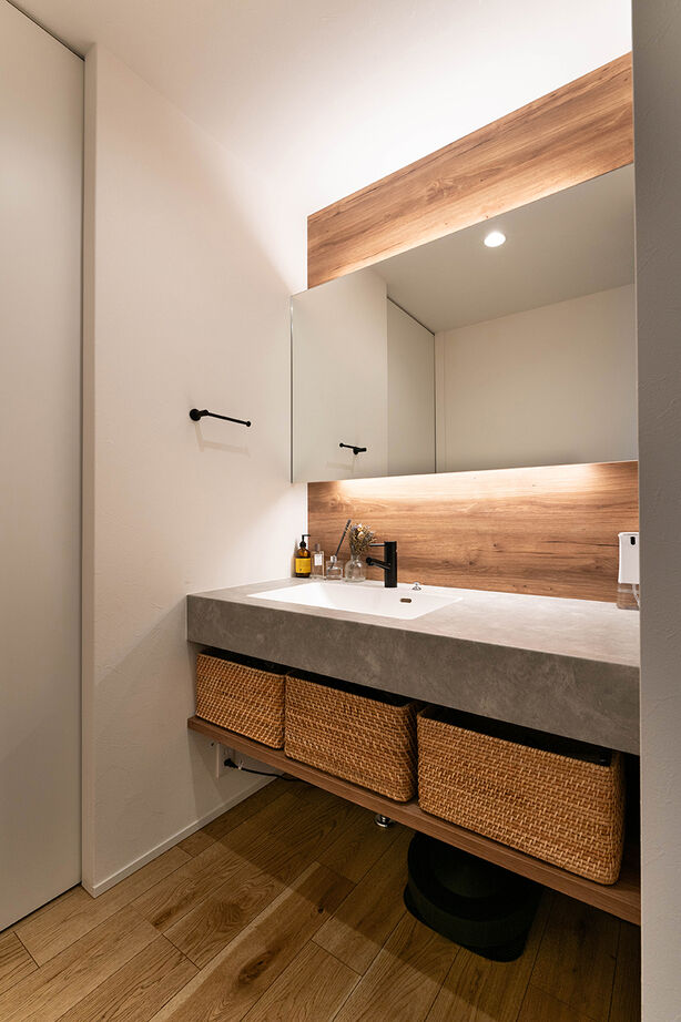 DETAIL HOME（ディテールホーム） 窓をなくした正面デザインと開放的な住空間のスクエアハウスの建築実例画像8