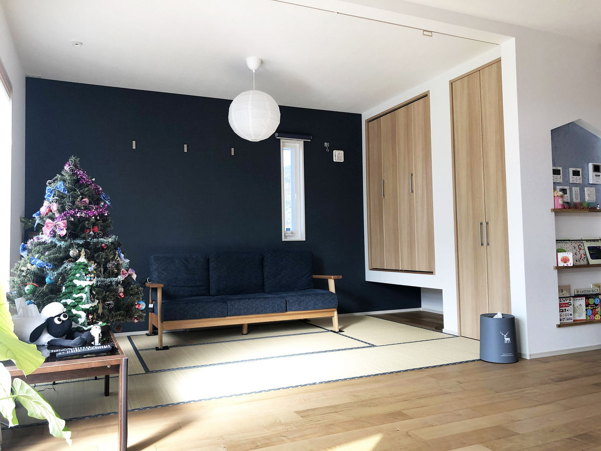 ユニバーサルホーム（福岡マリナ通り店、福岡南店、宗像店、唐津店） 【2000万円台/30坪台/間取り図】考え抜かれた生活導線と広々LDKで家族がゆるやかに繋がる平屋の住まいの建築実例画像15