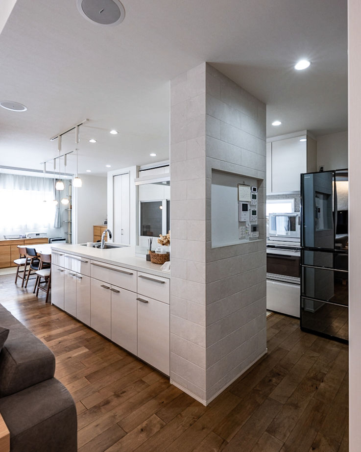 ユニバーサルホーム（福岡マリナ通り店、福岡南店、宗像店、唐津店） 【2,000万台/40坪台/平屋】全室床暖房の平屋で家族も猫ちゃんも快適！の建築実例画像6