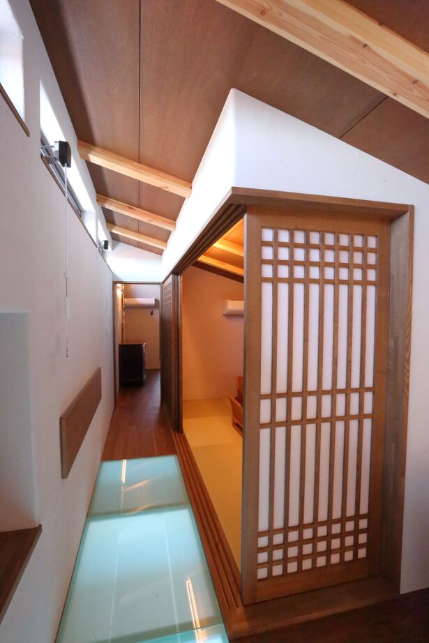 タカオ設計 水平線と素材が織りなす現代数寄屋の邸宅の建築実例画像9