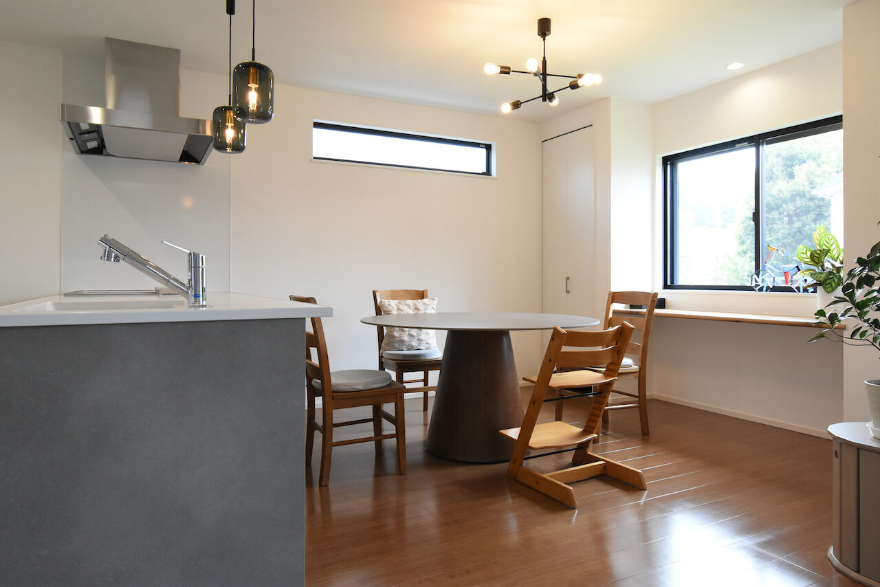 こだわり工務店　そうしん 【滋賀県/1000万円台】家族みんなでのびのびと。テラスと繋がる広いLDKや音楽ルームが魅力の平屋住宅の建築実例画像3