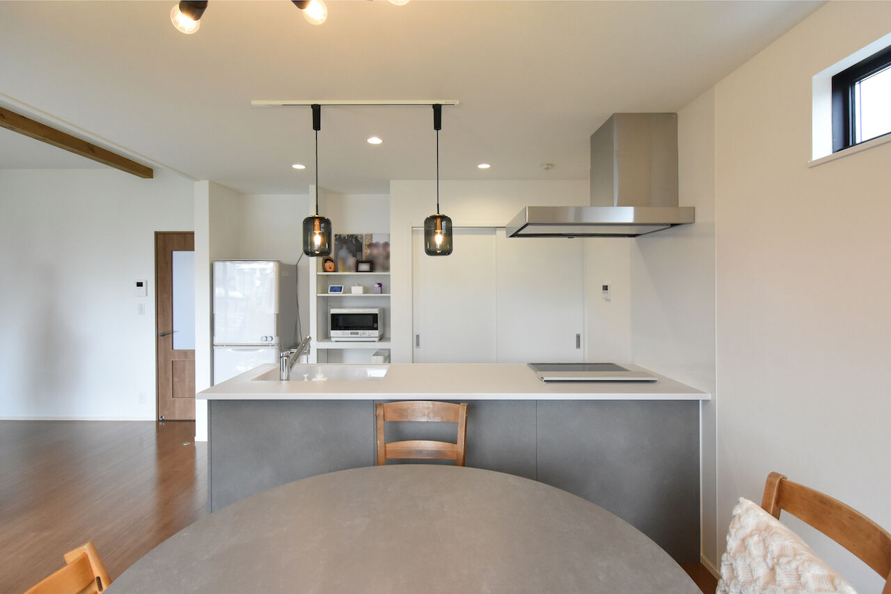 こだわり工務店　そうしん 【滋賀県/1000万円台】家族みんなでのびのびと。テラスと繋がる広いLDKや音楽ルームが魅力の平屋住宅の建築実例画像4