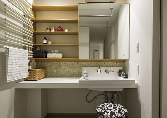 アートホーム 【A-prot】｜札幌市/3LDK＋フリースペース｜「桜を見る家」も設計のカギ　無垢の香りあふれる魅力の住まいの建築実例画像3