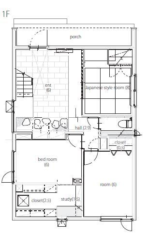 アートホーム 【A-Prot】｜3360万円/札幌市/3LDK間取図｜季節ごとに移ろう借景を愉しむ、2階リビングの住まいの間取り図（3LDK）1階