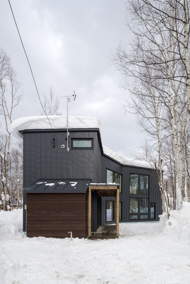 アートホーム 【A-Prot】｜虻田郡/大空間/２LDK｜太陽の位置から計算された、自然とともに生きるくの字型の家の建築実例画像10