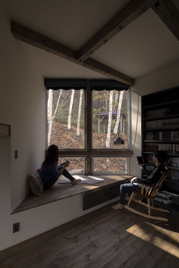 アートホーム 【A-Prot】｜2870万円/札幌市/1LDK+ラウンジ間取図｜変形地を生かした独創的なプランニングが楽しい住まいの建築実例画像2