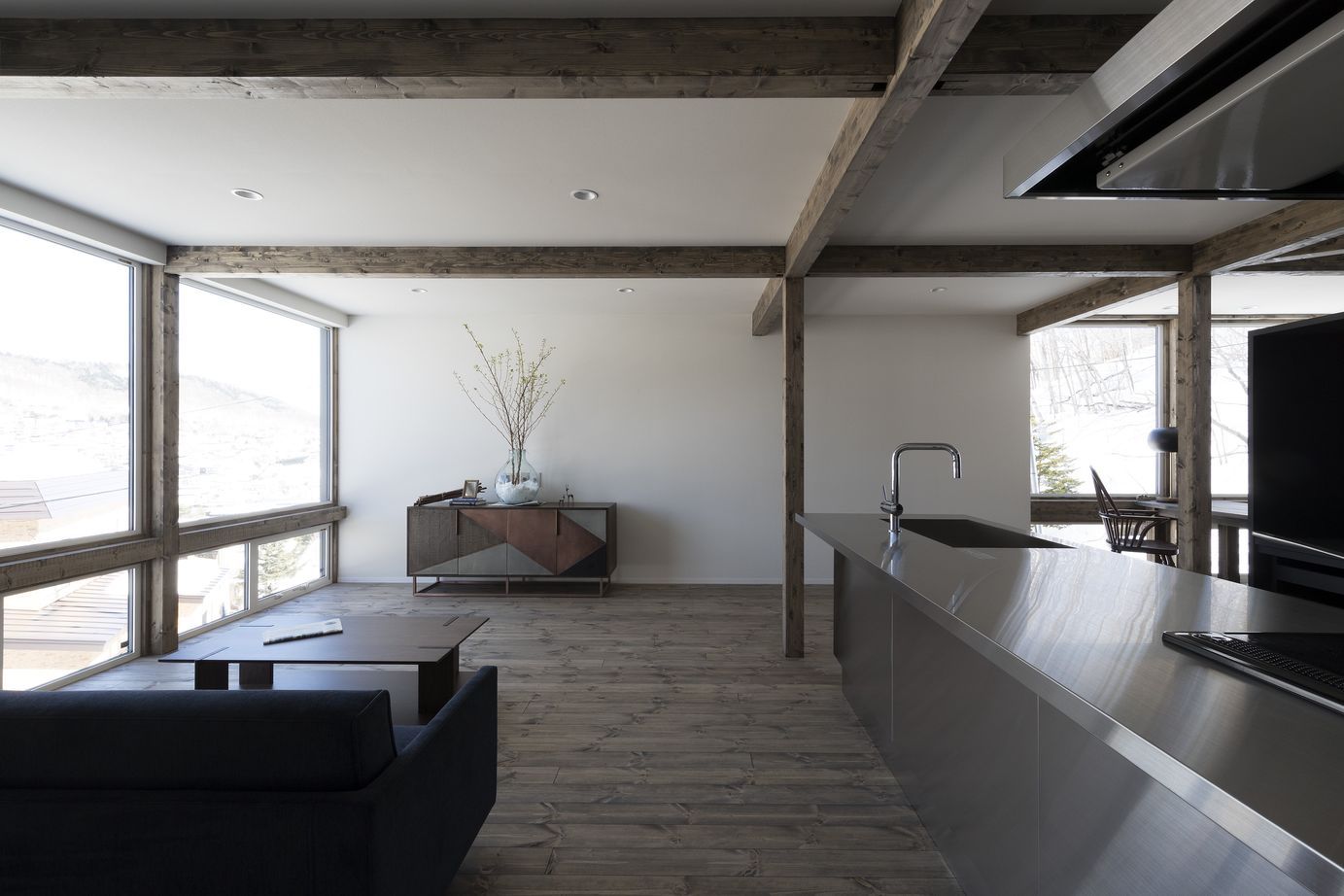 アートホーム 【A-Prot】｜2870万円/札幌市/1LDK+ラウンジ間取図｜変形地を生かした独創的なプランニングが楽しい住まいの建築実例画像4