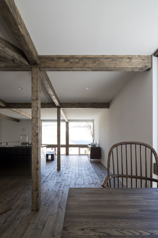 アートホーム 【A-Prot】｜2870万円/札幌市/1LDK+ラウンジ間取図｜変形地を生かした独創的なプランニングが楽しい住まいの建築実例画像6