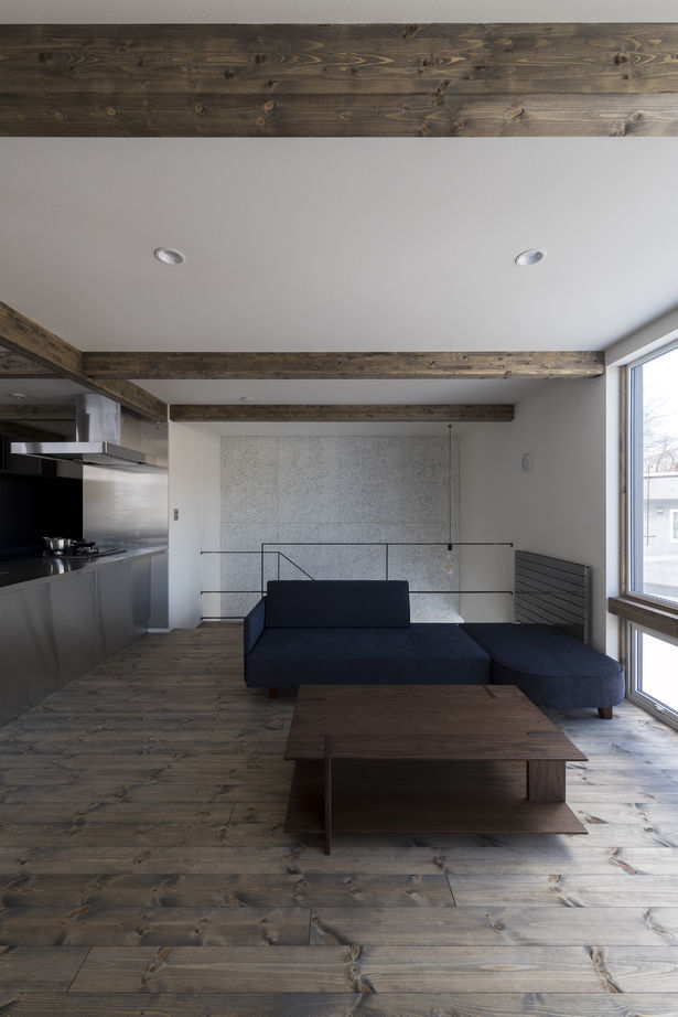 アートホーム 【A-Prot】｜2870万円/札幌市/1LDK+ラウンジ間取図｜変形地を生かした独創的なプランニングが楽しい住まいの建築実例画像8