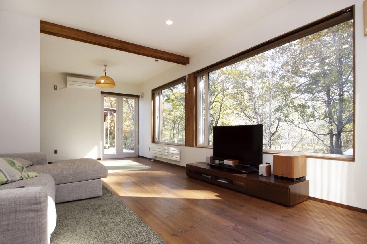 アートホーム 【A-Prot】｜2940万円/千歳市/4LDK+物置間取図｜開口から広がる緑の景色を楽しめる住まいの建築実例画像4