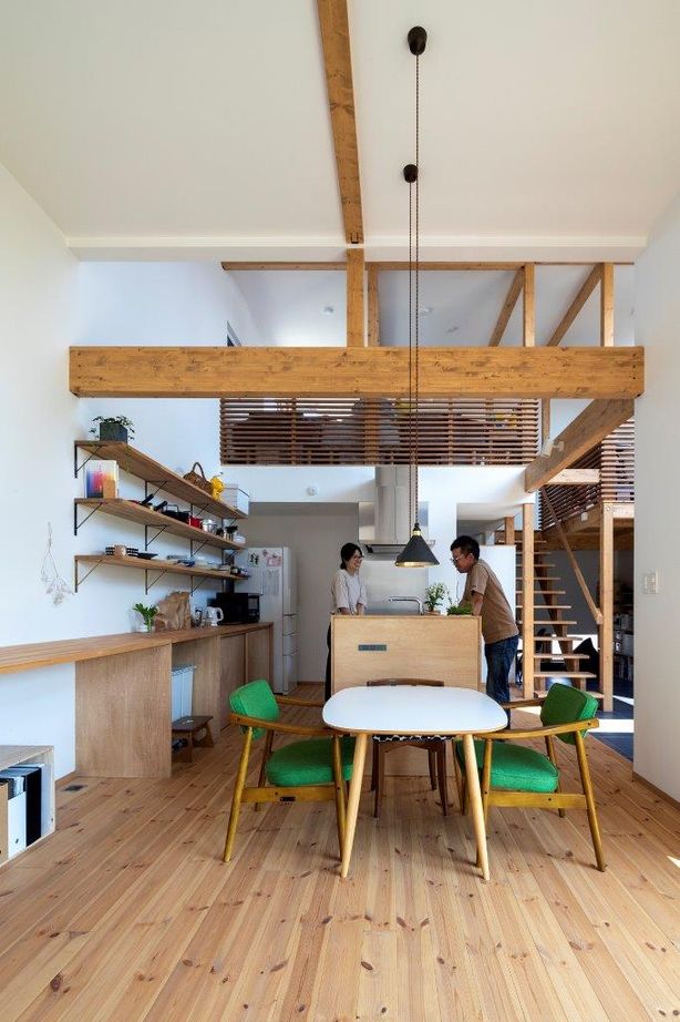 アートホーム 【A-Prot】｜2650万円/2LDK+土間スペース間取図｜間仕切りを作らず空間を使い分け風通しの良い住まいの建築実例画像1