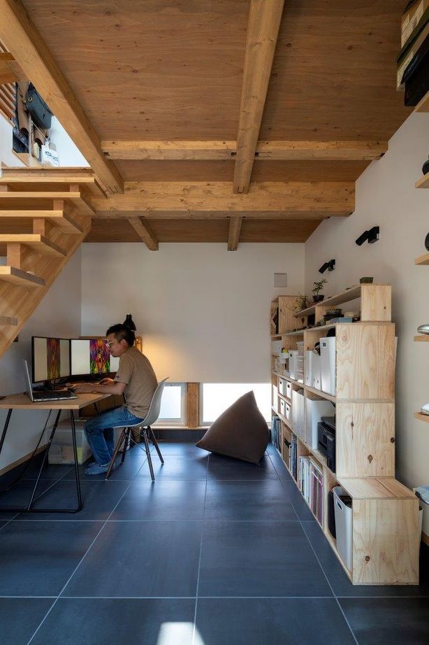 アートホーム 【A-Prot】｜2650万円/2LDK+土間スペース間取図｜間仕切りを作らず空間を使い分け風通しの良い住まいの建築実例画像3