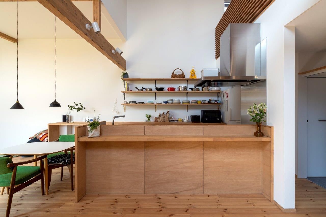 アートホーム 【A-Prot】｜2650万円/2LDK+土間スペース間取図｜間仕切りを作らず空間を使い分け風通しの良い住まいの建築実例画像4