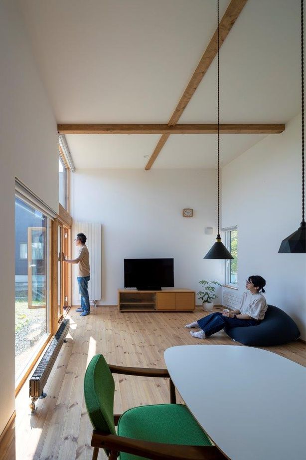 アートホーム 【A-Prot】｜2650万円/2LDK+土間スペース間取図｜間仕切りを作らず空間を使い分け風通しの良い住まいの建築実例画像6