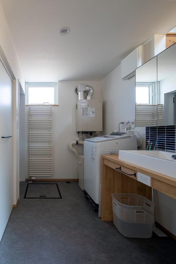 アートホーム 【A-Prot】｜2650万円/2LDK+土間スペース間取図｜間仕切りを作らず空間を使い分け風通しの良い住まいの建築実例画像7