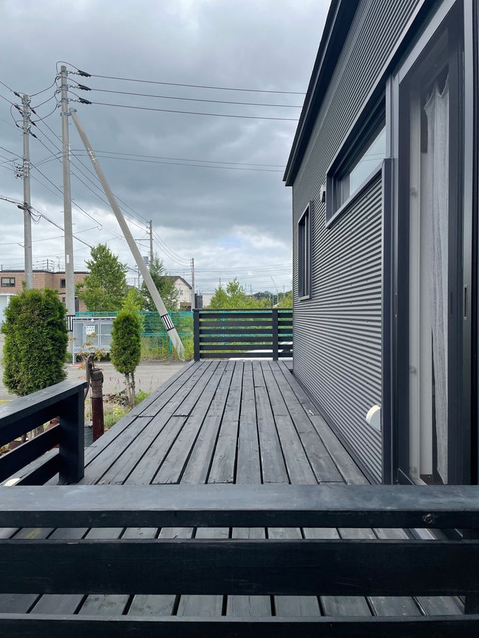 アートホーム 【A-Prot】｜平屋/1000万円台/庭/自然素材/千歳市｜夫婦でミニマルに暮らすお気に入りの家の建築実例画像3