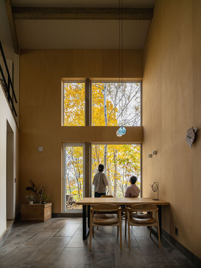 アートホーム 【A-Prot】｜小樽市 / 2LDK＋フリースペース｜空気のように自然と溶け合い日々を暮らす「365季」の家の建築実例画像5