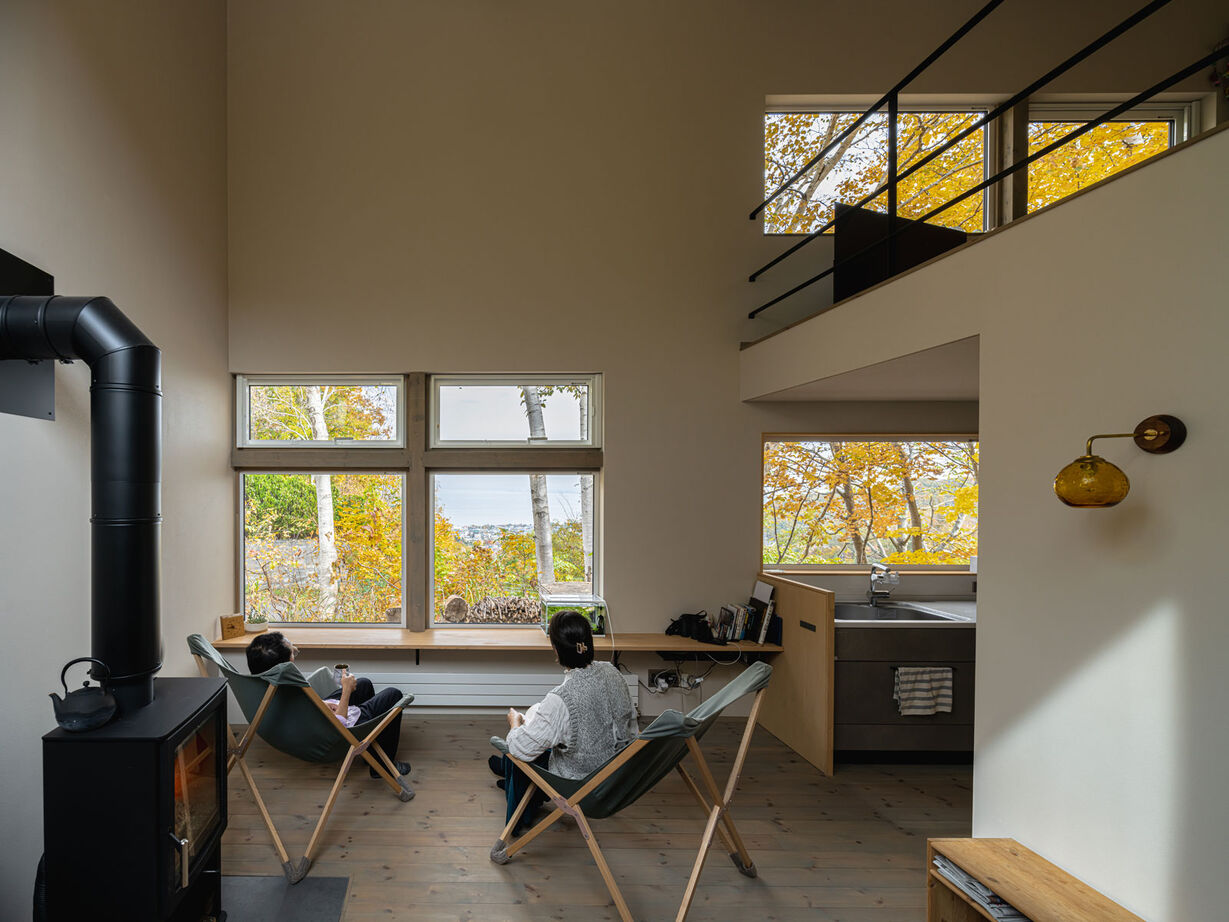 アートホーム 【A-Prot】｜小樽市 / 2LDK＋フリースペース｜空気のように自然と溶け合い日々を暮らす「365季」の家の建築実例画像8