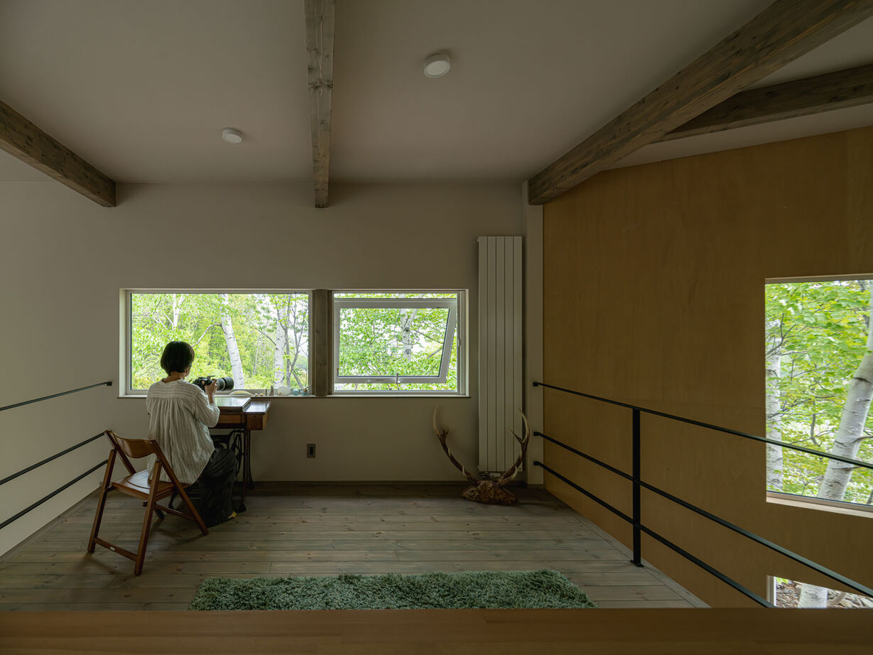 アートホーム 【A-Prot】｜小樽市 / 2LDK＋フリースペース｜空気のように自然と溶け合い日々を暮らす「365季」の家の建築実例画像15