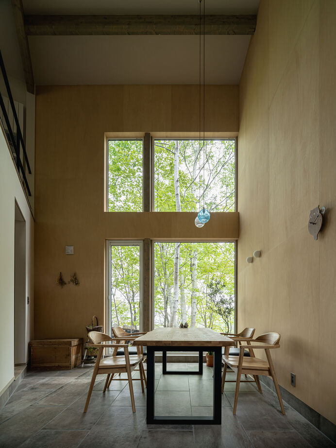 アートホーム 【A-Prot】｜小樽市 / 2LDK＋フリースペース｜空気のように自然と溶け合い日々を暮らす「365季」の家の建築実例画像17