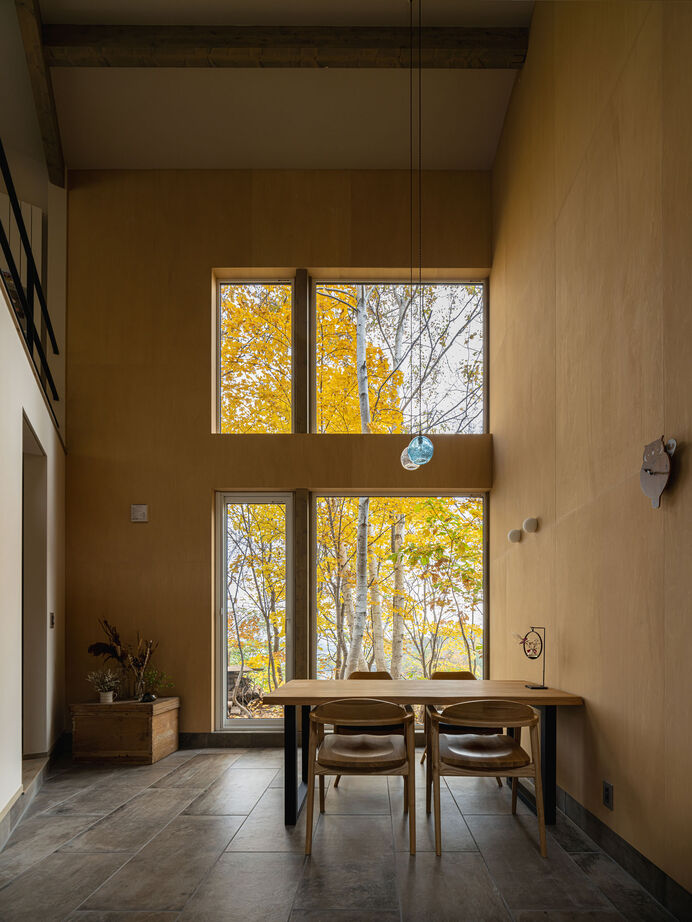 アートホーム 【A-Prot】｜小樽市 / 2LDK＋フリースペース｜空気のように自然と溶け合い日々を暮らす「365季」の家の建築実例画像19