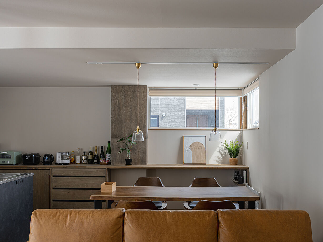 アートホーム 【A-Prot】｜札幌市/大開口/土間 ｜「L×L」室内でありながらも屋外のような場所の建築実例画像9