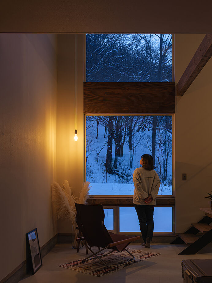 アートホーム 【A-Prot】｜札幌市/大開口/土間 ｜「L×L」室内でありながらも屋外のような場所の建築実例画像20