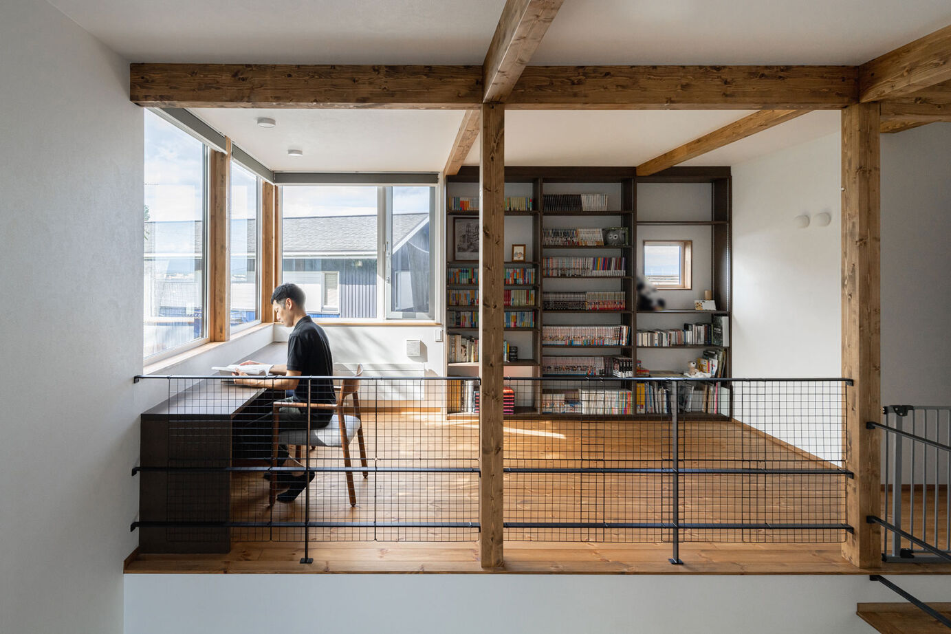 アートホーム 【A-Prot】｜札幌市｜自然を感じる、こもって寛ぐ。この場所だからできた家「森の海」の建築実例画像2