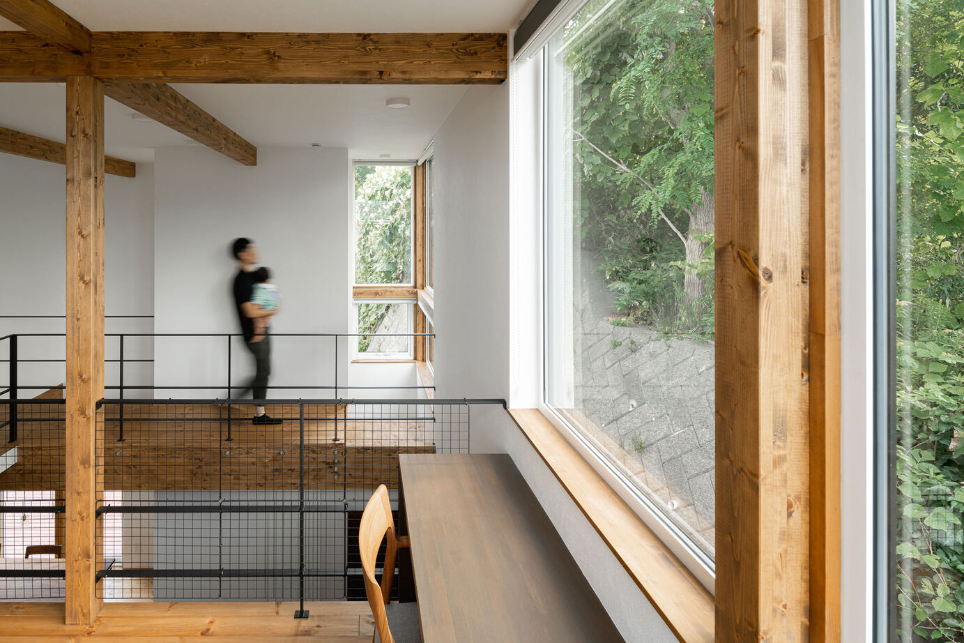 アートホーム 【A-Prot】｜札幌市｜自然を感じる、こもって寛ぐ。この場所だからできた家「森の海」の建築実例画像3