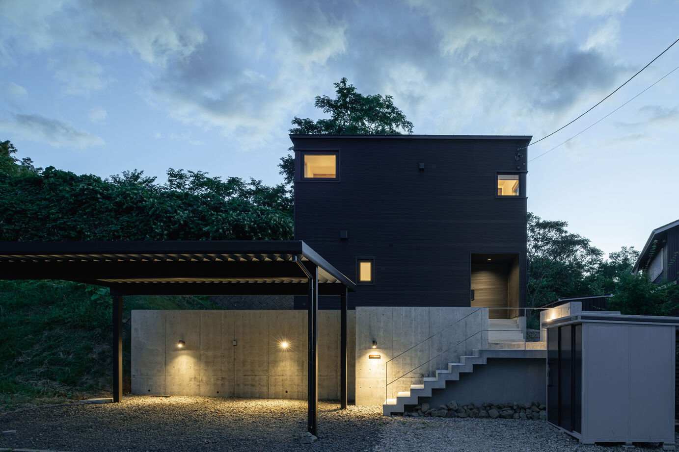 アートホーム 【A-Prot】｜札幌市｜自然を感じる、こもって寛ぐ。この場所だからできた家「森の海」の建築実例画像20