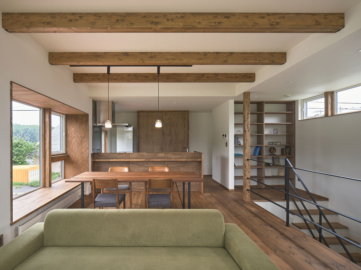 アートホーム 【A-Prot】｜札幌市 / 3LDK｜豊かな自然に共鳴し、四季の移ろいと共に過ごせる「共鳴する家」の建築実例画像3