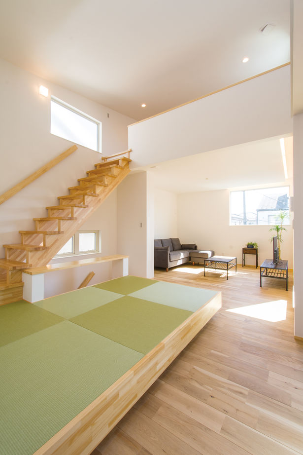 家物語　小林工務店 【1,000万円～1,500万円】エアコン１台で家中が心地よい。無垢の床と相まって、冬暖かく夏涼しい暮らしの建築実例画像5