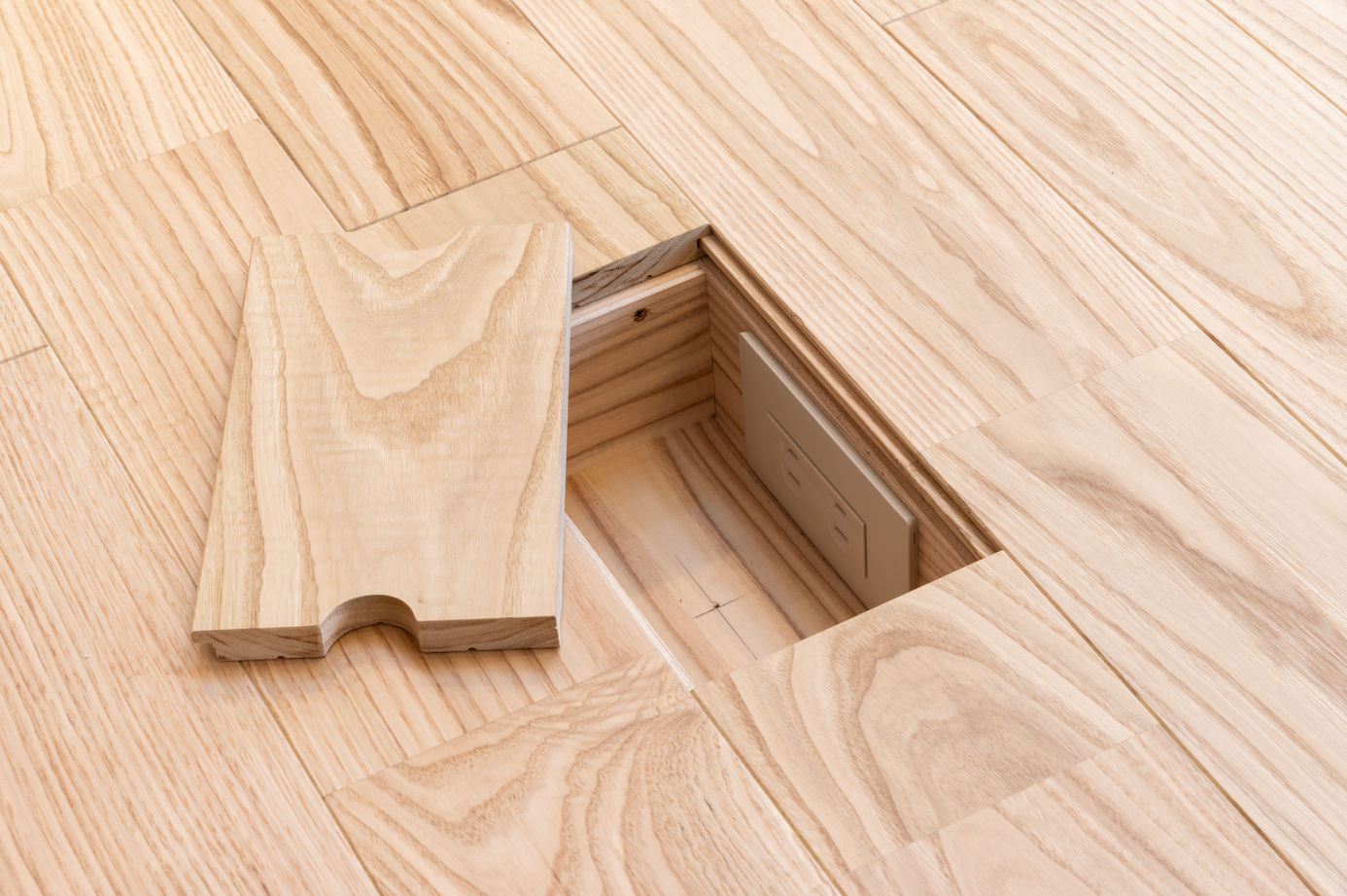 cocochi 藤岡萬建設 一級建築士事務所 【準平屋/32坪/1階完結型間取り/吹抜け】木の美しさに包まれる将来を見据えた「準平屋」の家の建築実例画像10