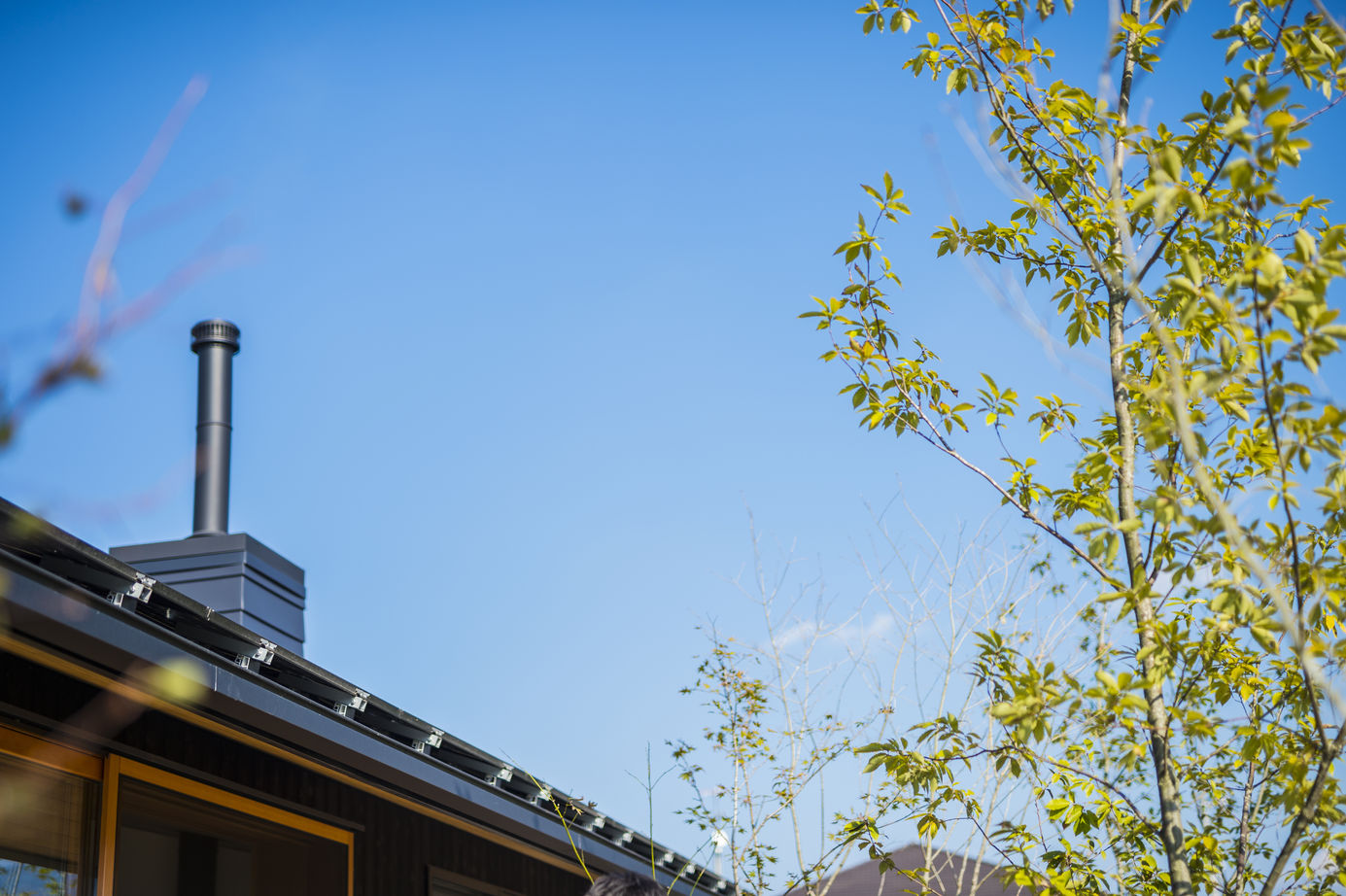 コラボハウス一級建築士事務所 【3000万円/薪ストーブ/DIY/間取り図有】土間と庭がつながり自然と暮らす！田園地帯に佇む和モダンの平屋の建築実例画像10