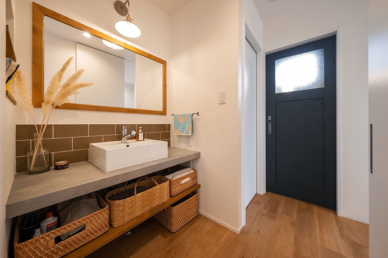 コラボハウス一級建築士事務所 【2000万円台／約36坪】広々LDKのあるナチュラルなお家／眺めの良いライブラリー・スタディスペースの建築実例画像7