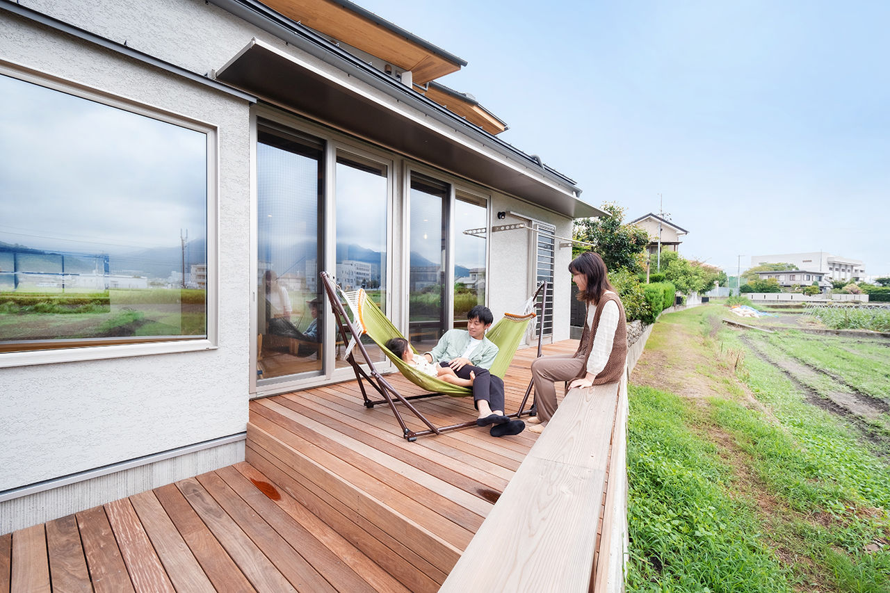 コラボハウス一級建築士事務所 【2000万円台／約36坪】広々LDKのあるナチュラルなお家／眺めの良いライブラリー・スタディスペースの建築実例画像9