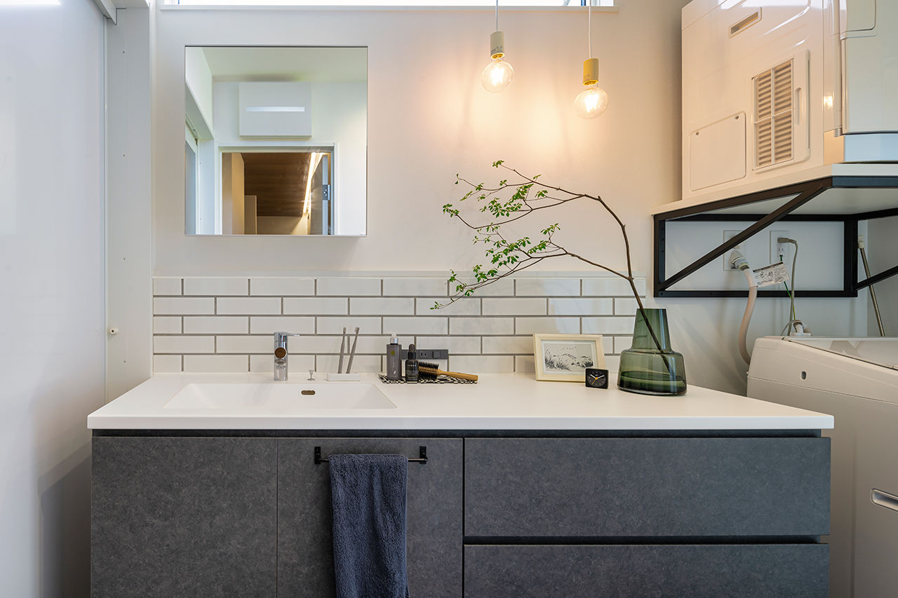 コラボハウス一級建築士事務所 【3000万円台／約33坪／間取り図有】お洒落好きな夫婦が住む高天井の平屋／ ロフト／回遊動線の建築実例画像8