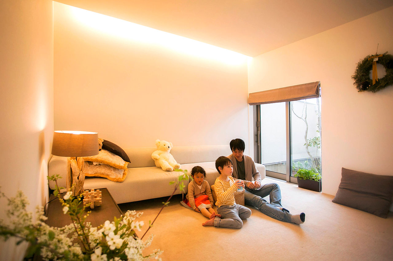 コラボハウス一級建築士事務所 【2000万円台／約33坪／間取り図有】まるで高級旅館！畳玄関と格子を使った、かっこいい和風注文住宅の建築実例画像6