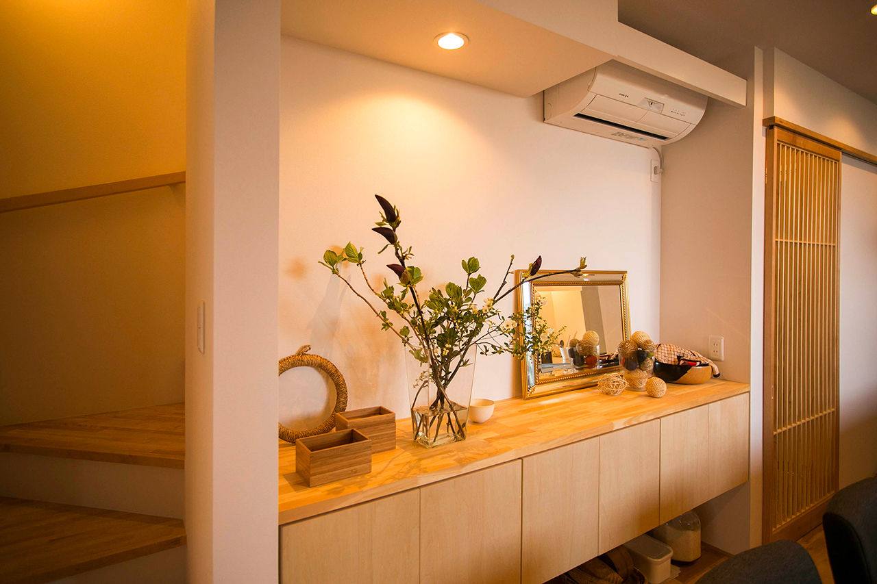 コラボハウス一級建築士事務所 【2000万円台／約33坪／間取り図有】まるで高級旅館！畳玄関と格子を使った、かっこいい和風注文住宅の建築実例画像8