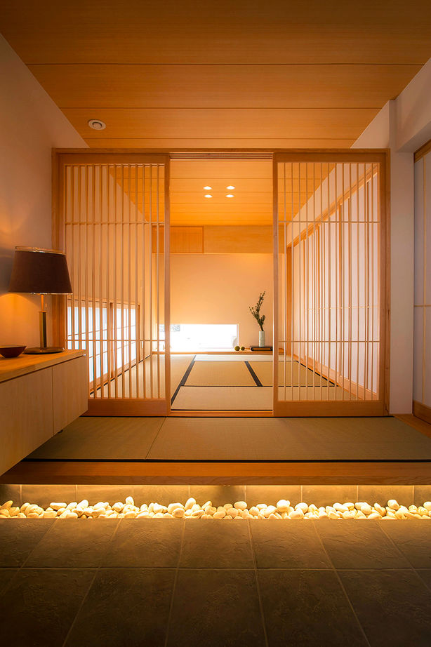 コラボハウス一級建築士事務所 【2000万円台／約33坪／間取り図有】まるで高級旅館！畳玄関と格子を使った、かっこいい和風注文住宅の建築実例画像9