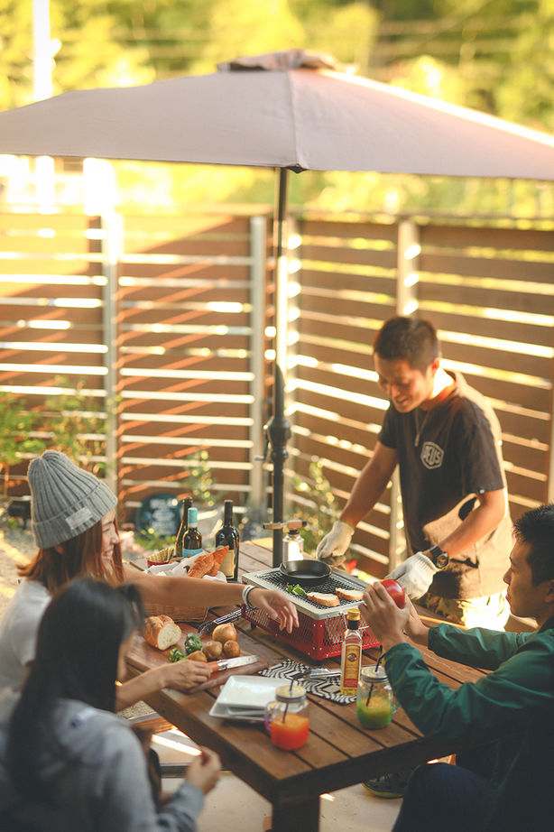 コラボハウス一級建築士事務所 【2000万円台／37坪／間取り図有】DIYを楽しむアメリカンスタイルのガレージ平屋／雑貨作りの作業場の建築実例画像8